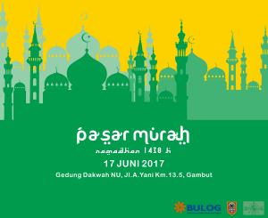 Read more about the article PASAR MURAH RAMADHAN 1438 H 17 JUNI 2017 GAMBUT
