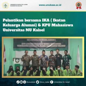 Read more about the article Resmi IKA Universitas NU Kalsel dilantik